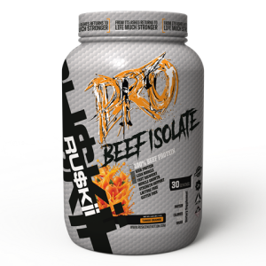 RUSKII PRO Beef Isolate Protein – Sour Cherry Flavor – 1KG